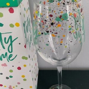Colorful Party Wine Glass